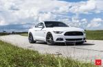 Ford Mustang GT on Vossen Wheels (VFS6) 2017 года